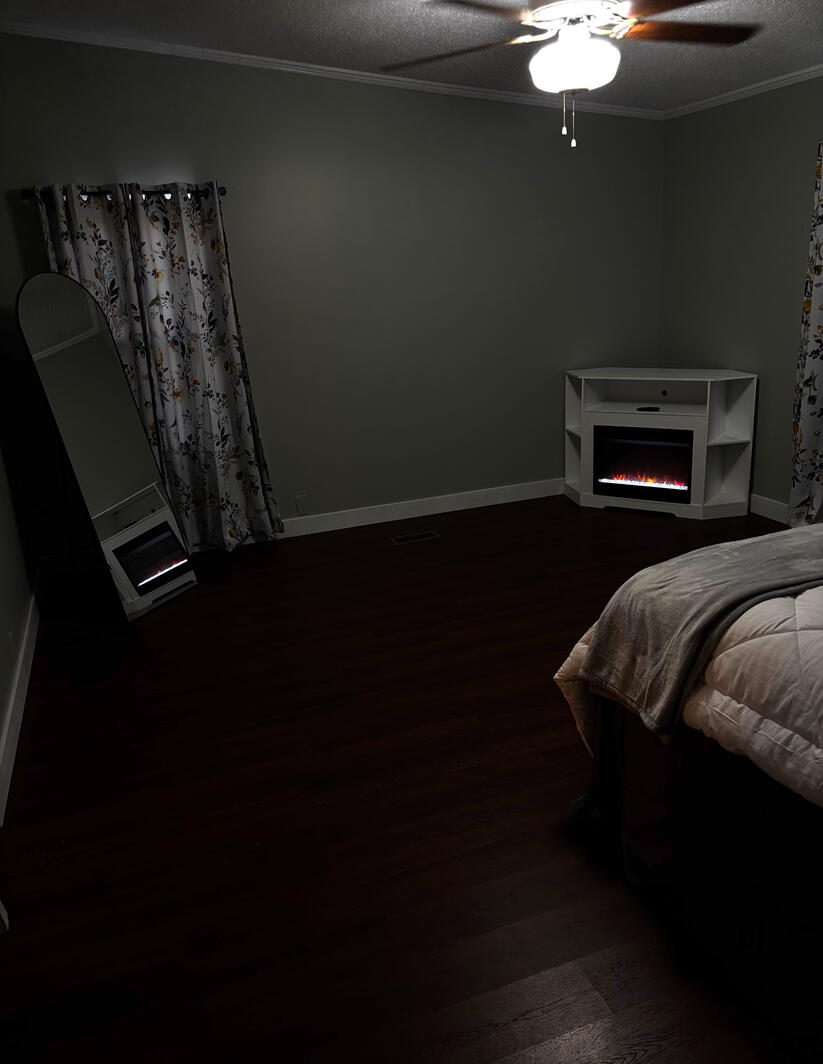 Primary Bedroom with Fireplace